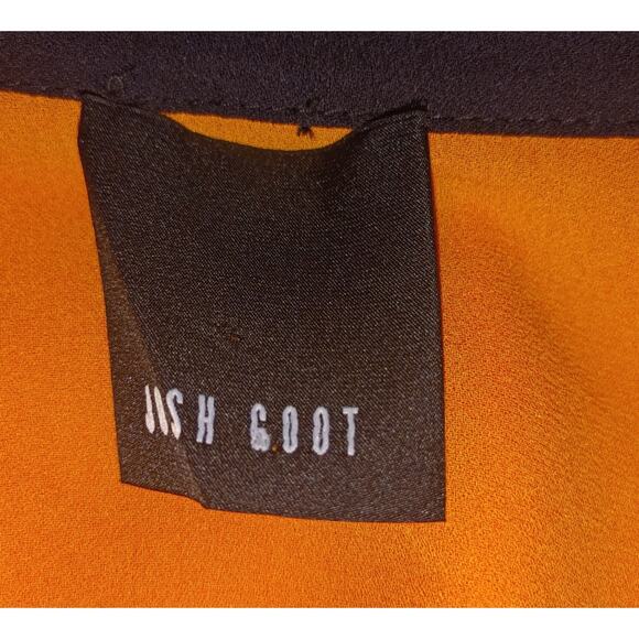 Josh Goot ombre Button Up Top Orange Womens 6 Oversized - Picture 4 of 5